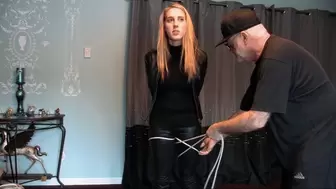 Restrained In Leather enhanced (MP4 1080p) - Cadence Lux