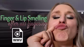 Upper lip smelling after ass fingering WMV