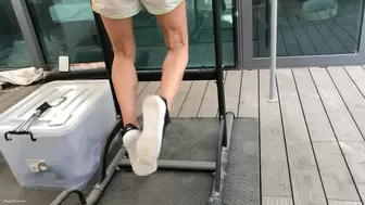 STINKY SNEAKERS AND SOCKS AFTER GYM WORKOUT - MP4 Mobile Version