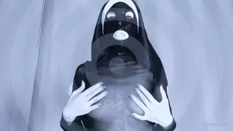 Nun's mesmerizing tits