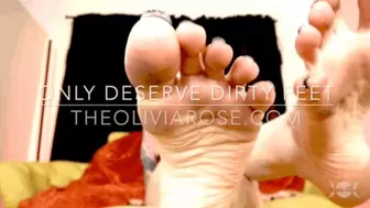 Only Deserve Dirty Feet (4K)