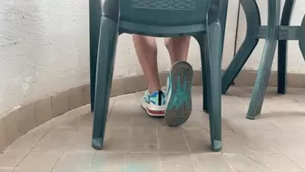 SHOEPLAY WITH TENNIS SHOES CONSTANTLY - MP4 Mobile Version