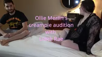 Ollie Merlin's creampie audition with BBW Lillith Rae (540p)