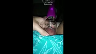 FtM Extreme Pussy Pump and Double Dildo Fuck