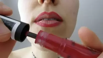 Red lipstick fetish