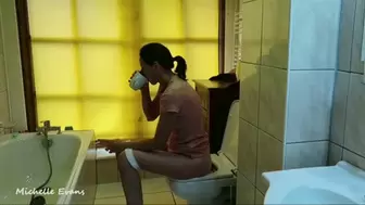 Coffee, toilet, cigarette