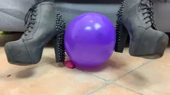 Looner fetish! Watch me pop balloons