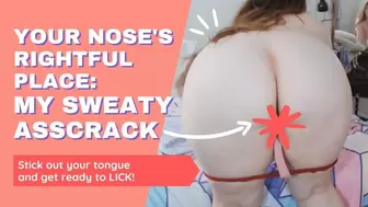 Your Nose's Rightful Place Is Kaylee Graves' Sweaty Ass Crack