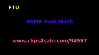 ASMR Foot Wash 4K