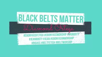 Black Belts Matter