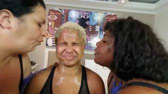 BIZARRE AND WET FACE LIKING OF TWO CRUEL BBW - BY RENATA COLOSSOS AND MORGANA BBW - NEW KC 2021 - CLIP 6 IN FULL HD