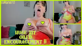 Natural 38DDD Oiled JOI HD WMV