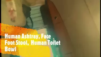Human Ashtray Face Foot Stool Human Toilet Bowl