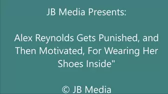 Alex Reynolds Punished for Wearing Her Sneakers Inside - WMV