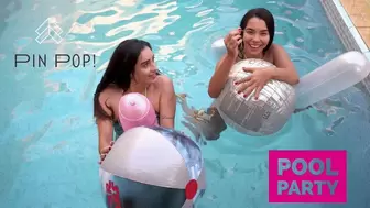 Pool Party : Pin Popping Beach Ball - 4K