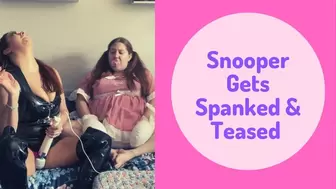 Sneaky Snooper Gets Spanked