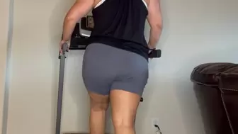 Gray short work out