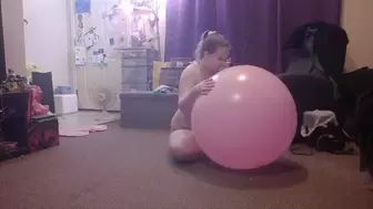 36inch Pink Balloon - Ride To Pop