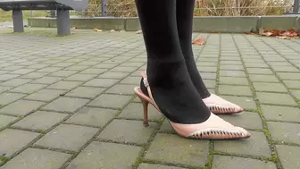 guaei Victoria with slingback high heels (mp4-HD)