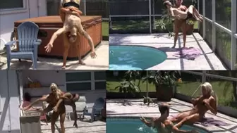Fitness Domme PoolSide Muscle Lifts