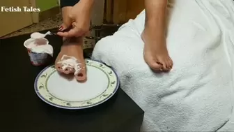 Feetcleaner vol 1 Yogurt feet Cleaning