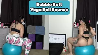 Bubble Butt Yoga Ball Bounce