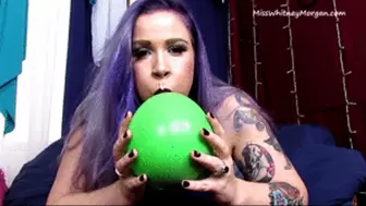 Whitney Morgan: Blowing Up 12 Inch Balloons - wmv