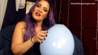 Whitney Morgan: 12 Inch Latex Balloon Fingernail Popping - wmv