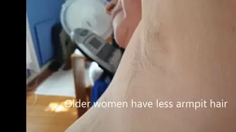 Camilla shaves her armpits