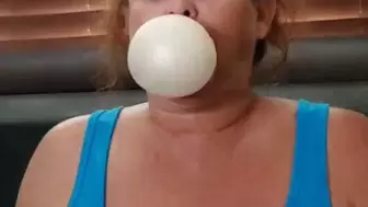The biggest bubble I have ever blown!