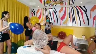 BIG BALLOON PARTY WITH 6 NAUGHTY LESBIANS - NEW KC 2021 - CLIP 3 IN FULL HD