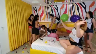 BIG BALLOON PARTY WITH 6 NAUGHTY LESBIANS - NEW KC 2021 - CLIP 6 IN FULL HD