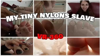 My tiny nylons slave - VR360