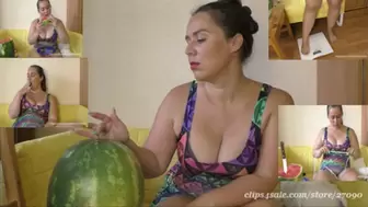 The Amazing Watermelon Feast Weight In Part 1