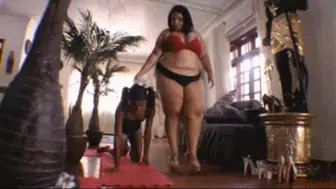 PONY CARRY ENORMOUS FAT -- TOP BBW VALKIRIA COLOSSUES ( 462 POUNDS ) - FULL VERSION HD