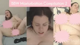 BBW Masturbation Compilation 2