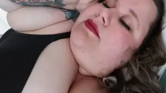 SSBBW Girlfriend Accidentally Eats All the Cookie Dough!