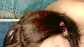 Sexy Helena masturbation, squirt and licking