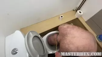 Dirty toilet and spit pigs - MP4 Ultra HD 4K