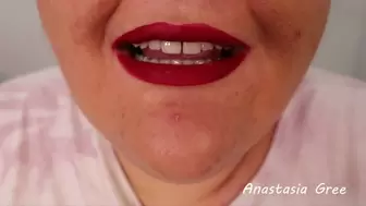 Worship red lips
