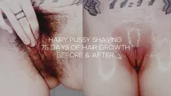 POV Hairy Bush Shaving In The Shower [HD]