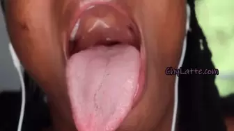 Bad Breath and a Little Face Licking - Mouth Fetish - 1080 MP4