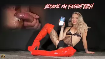 Become my faggot bitch