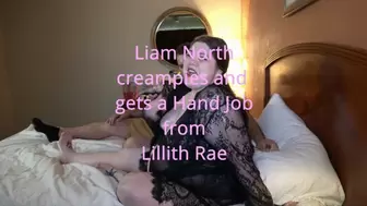 Liam North creampies and gets a handjob with BBW Lillith Rae (1080p HD)