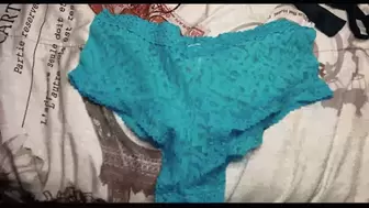 Sexy BBW Sold Turquoise Panties