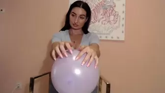 Scratching and popping balloons