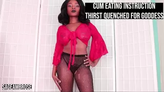 Thirst Quenched For Goddess CEI