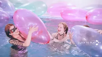 [Oxana & Mariette & Cosette] Pops in the Pool (720x400)