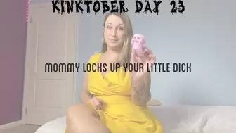 Step-Mommy Locks Up Your Little Dick