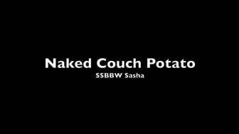 Naked Nosher on the Couch
